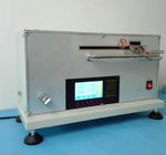 Verificador automático da rigidez da tela do equipamento de testes de matéria têxtil com comprimento e rigidez de dobra