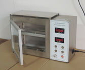Verificador horizontal da inflamabilidade do bocal Dia9.5mm do fogo, máquina de testes da inflamabilidade de FMVSS 302