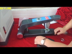 Teste de suavidade do couro