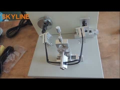 Teste de resistência do quadro dos óculos