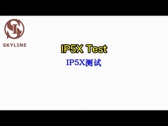 Câmara de teste ambiental de aço inoxidável com IPX5/6 para teste antipoeira