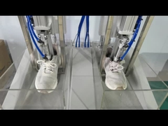 Teste de penetração de água de calçado dinâmico