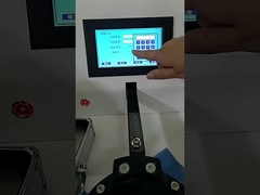 Verificador da permeabilidade do ar de matéria têxtil