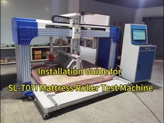 Máquina de ensaio de durabilidade da borda do colchão de cama Ensaio de durabilidade da borda EN 1725 1998