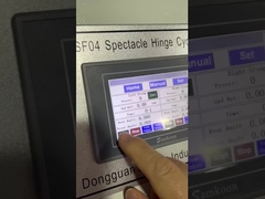 Teste do quadro dos óculos Teste do ciclo da dobradiça do controle PLC Teste da tensão dos EUA com velocidade 0-120 vezes / minuto