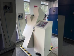 Teste de queda de telefone móvel para verificar a qualidade do dispositivo