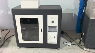 Câmara de teste de chama de agulha para segurança de cabos
