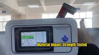 Testador de impacto Charpy Izod Dureza plástica