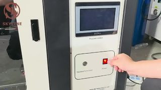 Solução de segurança contra incêndio em câmara de teste de chama de agulha