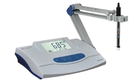 Medidor de PH da exposição de diodo emissor de luz do dígito de 1/2 com compensação de temperatura manual