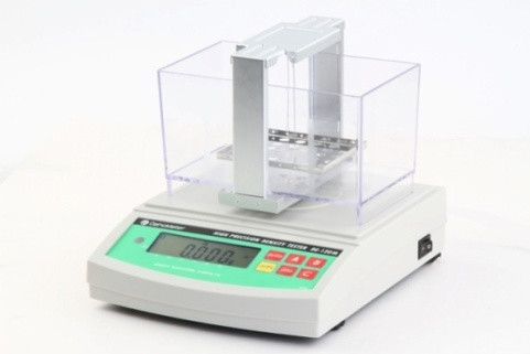 Teste de densidade de espuma de precisão com intervalo de densidade de 0,0001-99,9999 g/cm3