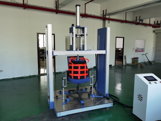 BIFMA 5.1 Equipamento de ensaio de móveis / Máquina de ensaio de impacto de cadeiras de escritório / Teste de durabilidade de impacto de assentos