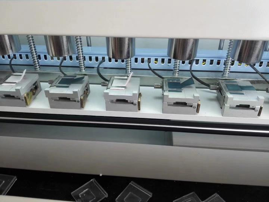 AATCC 66 Tester de recuperação de rugas numéricas de tecido/ Equipamento de ensaio de recuperação de rugas de tecidos ISO 2313