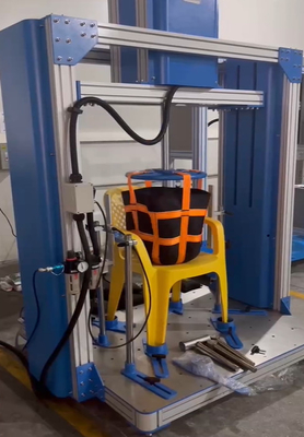 BIFMA 5.1 Máquina de ensaio de impacto Assento Teste de durabilidade de impacto Teste de impacto de queda para assento de cadeira de plástico