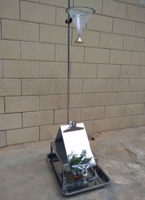 comprar AATCC42 Tester de penetração de impacto de tecido com 610 mm de altura de cone 335x285x1080 mm Fabricação em linha