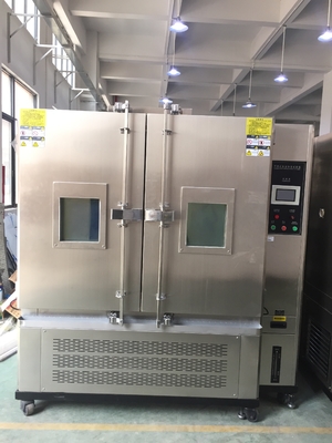 Máquina de ensaio de ambiente de pré-tratamento de duas portas Câmara de ensaio de temperatura e umidade