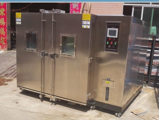 Máquina de ensaio de ambiente de pré-tratamento de duas portas Câmara de ensaio de temperatura e umidade