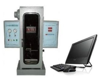 comprar Equipamento de testes do fogo do sinal da saída da densidade do verificador da inflamabilidade dos materiais de construção de ASTM D2843 Fabricação em linha