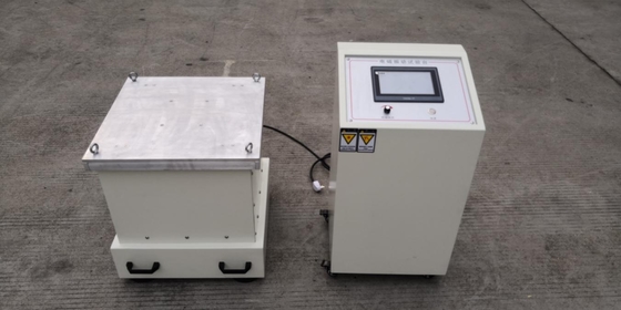 Teste de vibração de simulação triaxical de direção X, Y, Z Teste de vibração eletromagnética