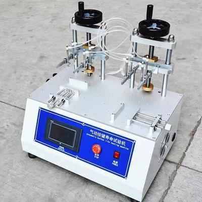 comprar 8 Estações de Teste Máquina de Teste de Vida Útil de Botão Pneumático com Controle de Tela Sensível ao Toque e Velocidade de Teste Ajustável Fabricação em linha