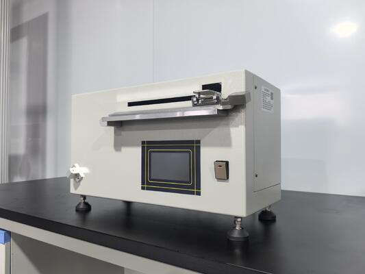 comprar Equipamento de ensaio têxtil Teste de rigidez automático de tecido com comprimento e rigidez de dobra Fabricação em linha