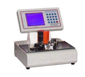 Verificador da rigidez do cartão da rigidez da dobra/vinco do equipamento de testes do laboratório
