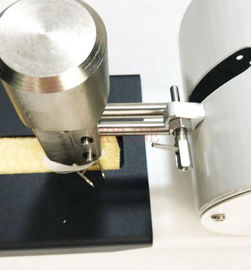 Firmeza de cor CrockMeter manual da tela do equipamento de testes de matéria têxtil para o método 8 do teste de AATCC