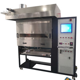 comprar Instrumento brilhante do painel de revestimento do verificador da inflamabilidade dos materiais de construção de ASTM E648 Fabricação em linha