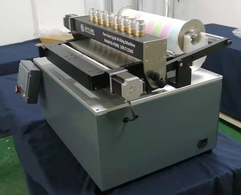 Equipamento de teste de laboratório ISO 27668-1 Testador de escrita de caneta esferográfica para detectar canetas esferográficas e marcadores