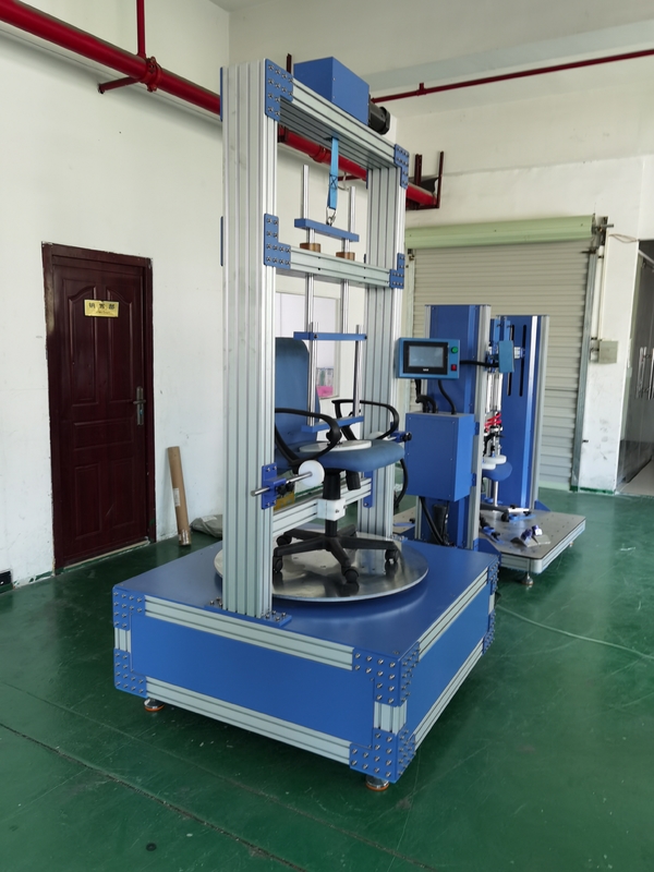 Máquina de ensaio de cadeira de teste de durabilidade giratória BIFMA 5.1 para mobiliário de escritório