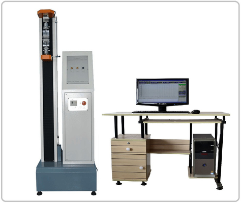 Máquina de teste elástica da única coluna do computador do equipamento de testes do laboratório