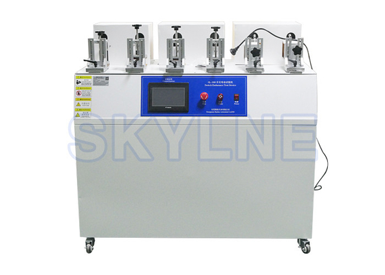 Equipamento de teste de brinquedos de resistência de interruptor de 6 estações AC220V / 50Hz