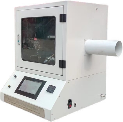ISO 340 /AS1334.10 Cinturão transportador Câmara de ensaio de queima vertical tubo de ventilação de 20 cm de comprimento com 10 cm de diâmetro