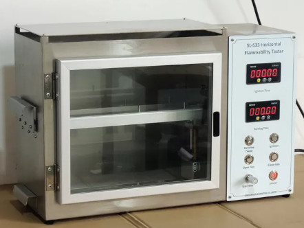 ISO 3795 ASTM D5132 Equipamento de ensaio de inflamabilidade horizontal