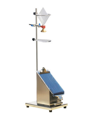 Bom preço AATCC42 Tester de penetração de impacto de tecido com 610 mm de altura de cone 335x285x1080 mm on-line