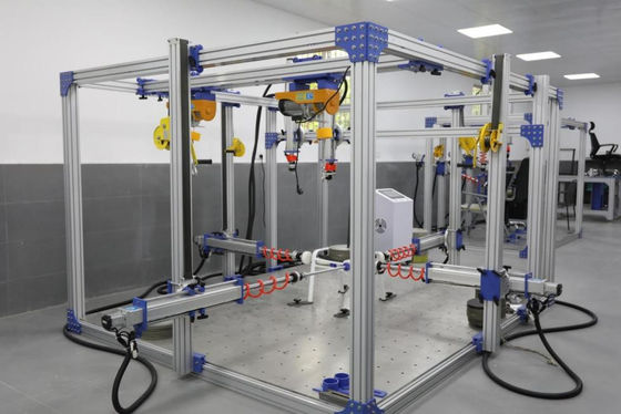 Bom preço SKYLINE SL-T26 Máquina de ensaio de móveis de mesa 5 cilindros de ar Teste de estabilidade de resistência de controle PLC On-line