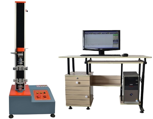 Máquina Universal de Teste de Tração de Coluna Única com Controle por PC para Materiais Universais 100 - 500N