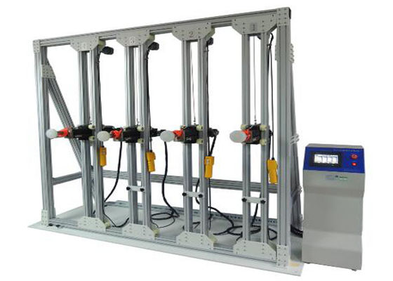 Bom preço ISO8124-4 verificador horizontal da pressão do PLC + do tela táctil com quadro do teste material de Alu on-line