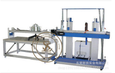 Bom preço BIFMA X5.1 2011 máquina de testes da resistência da base do rodízio de 17 cadeiras com movimentação do cilindro do modo da movimentação on-line