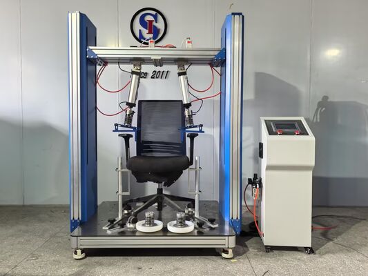 Bom preço BIFMA X5.1 Máquina de ensaio de braços e pernas de cadeira Máquina de ensaio estático Máquina de ensaio de fadiga on-line