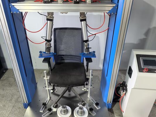 PLC BIFMA X5.1 Tester de braço e perna de cadeira Máquina de teste estático Máquina de teste de fadiga
