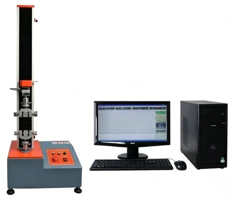 Máquina de testes elástica universal da única coluna do controle do PC