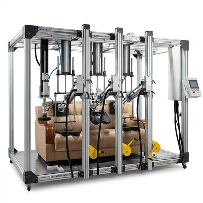 BIFMA X5.1 BIFMA X5.4 EN 4875 Máquina de ensaio de durabilidade de sofá de três lugares