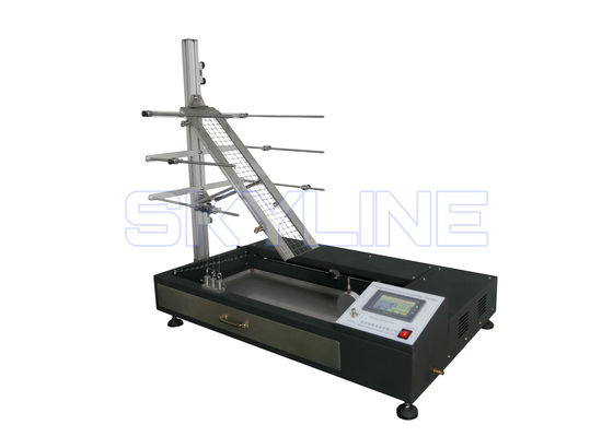 Bom preço EN71-2 2020 Teste de inflamabilidade integrado de brinquedos a 90/45 graus com suporte de amostra estreita on-line